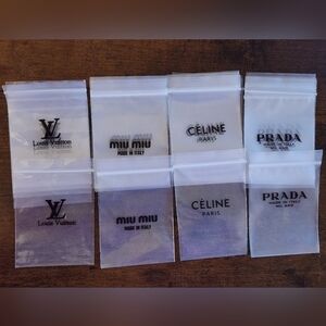 BUNDLE OF 20 CLEAR RESEALABLE BAGS